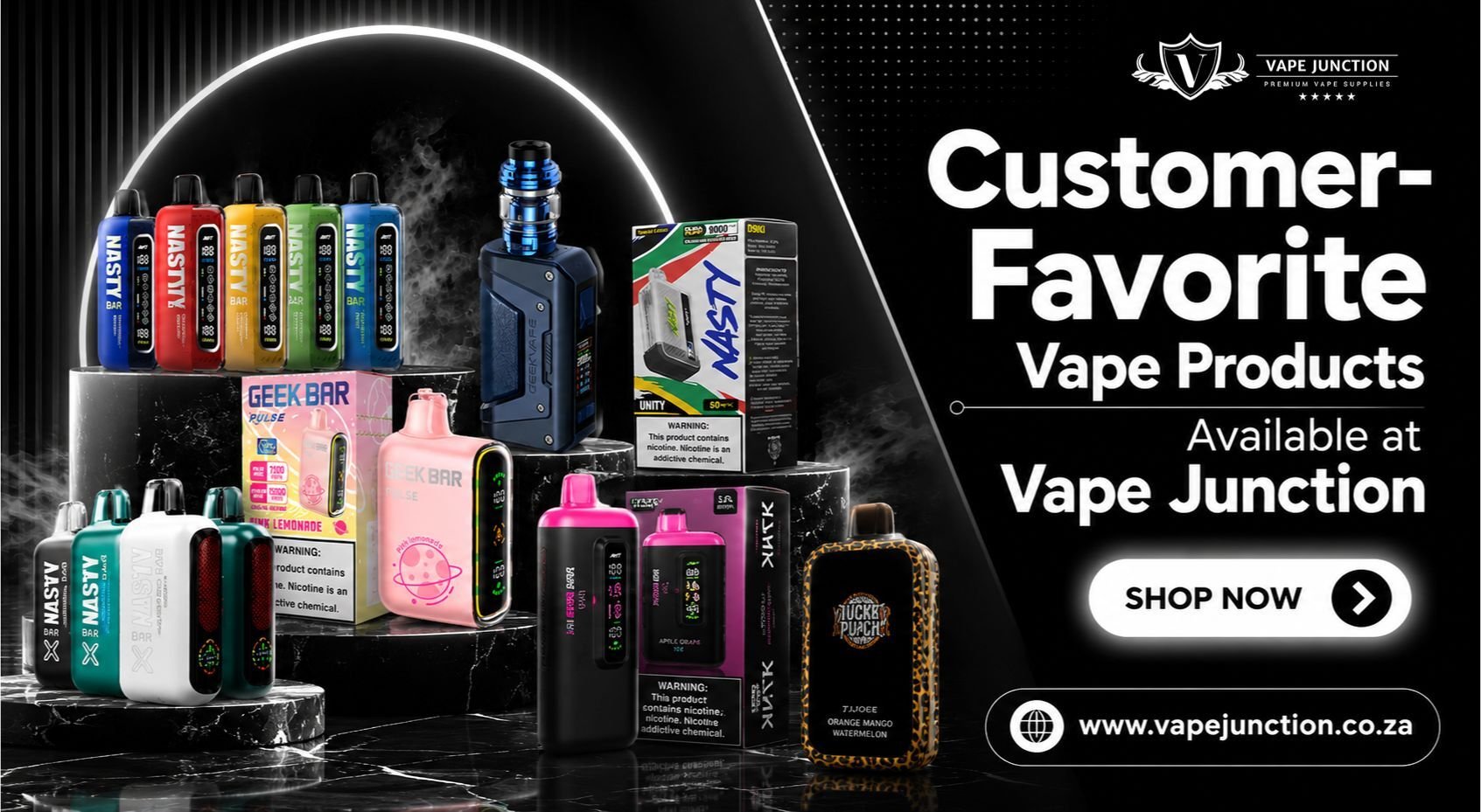 Customer-Favorite Vape Products Available at Vape Junction