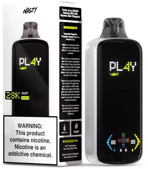 Nasty Play 28000 disposable pod device